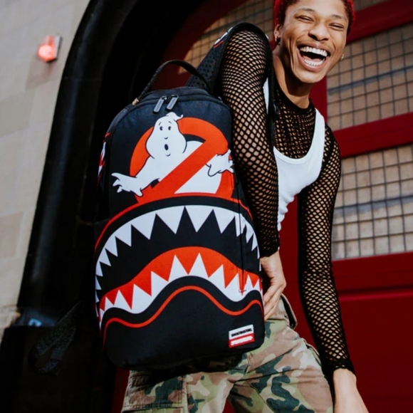 NWT Sprayground Ghostbusters Backpack Last 1 Unisex Boys Girls Back.to School - Picture 14 of 14